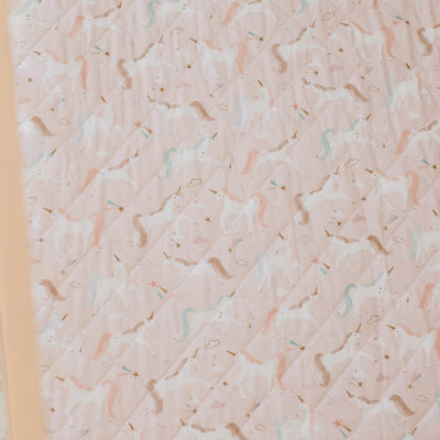 Waterproof Cot Sheet Unicorn Fairy Floss