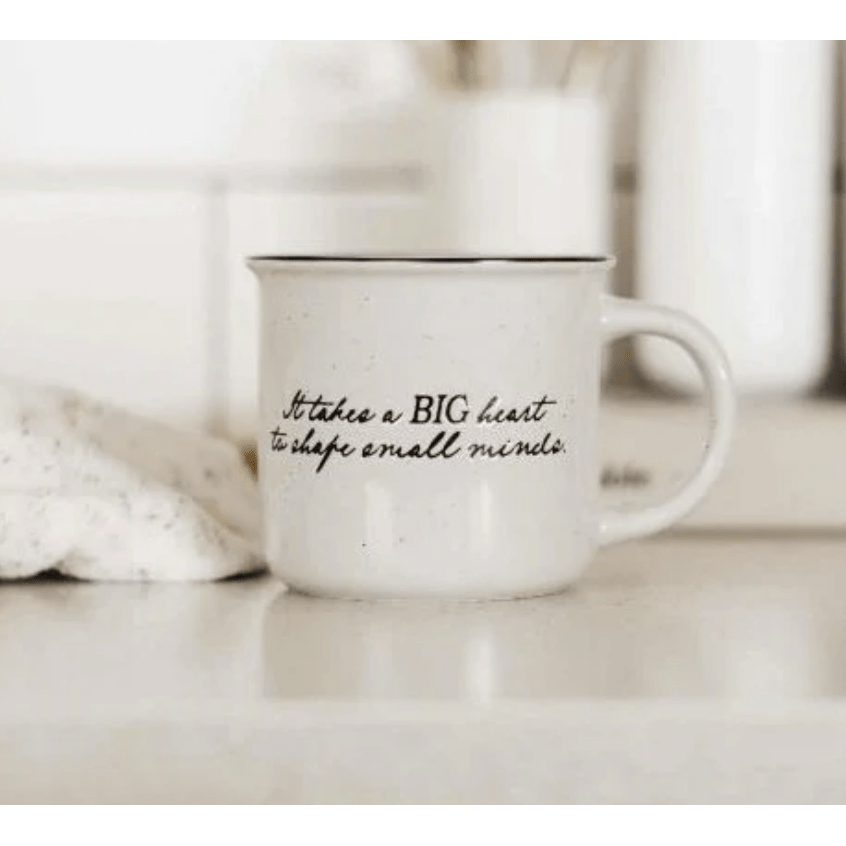 Big Heart Teacher Mug
