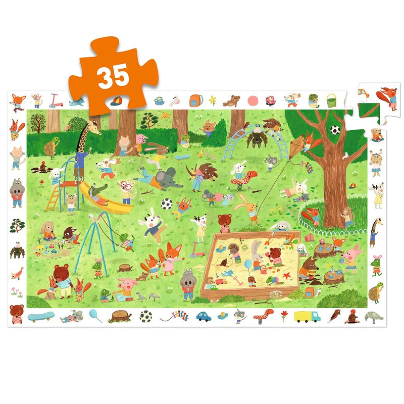 Little Friends Garden 35pc Obervation Puzzle