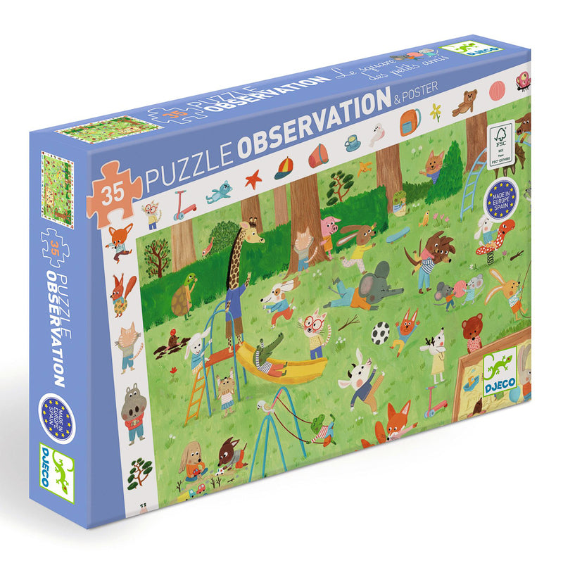Little Friends Garden 35pc Obervation Puzzle