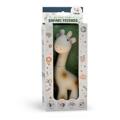 Giraffe Rubber Teether Rattle