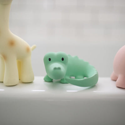 Crocodile Rubber Teether Rattle