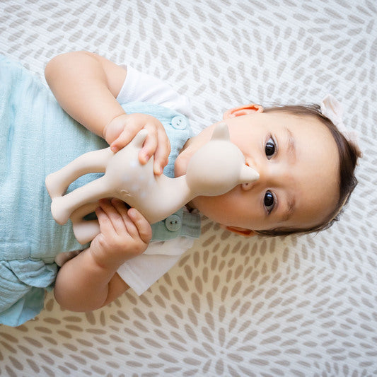 Ralphie Deer Rubber Teether Rattle