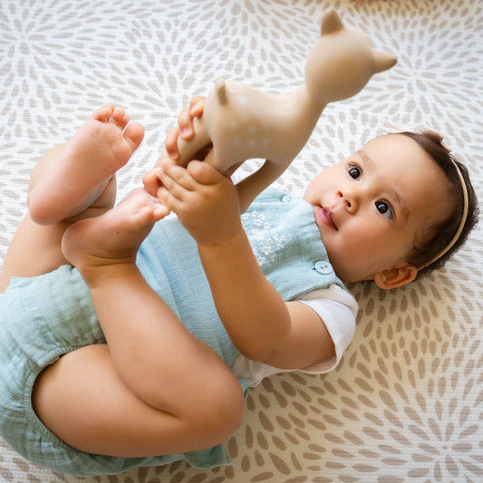 Ralphie Deer Rubber Teether Rattle
