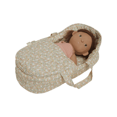 Dinkum Dolls Quilted Carry Cot Garden Floral