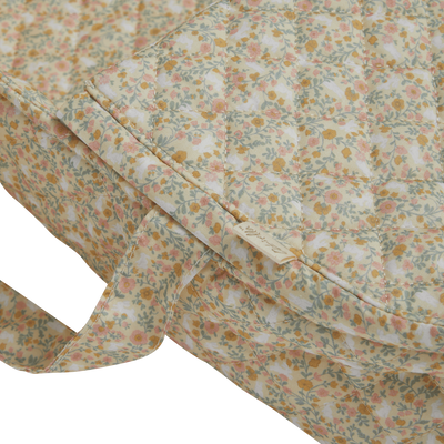 Dinkum Dolls Quilted Carry Cot Garden Floral