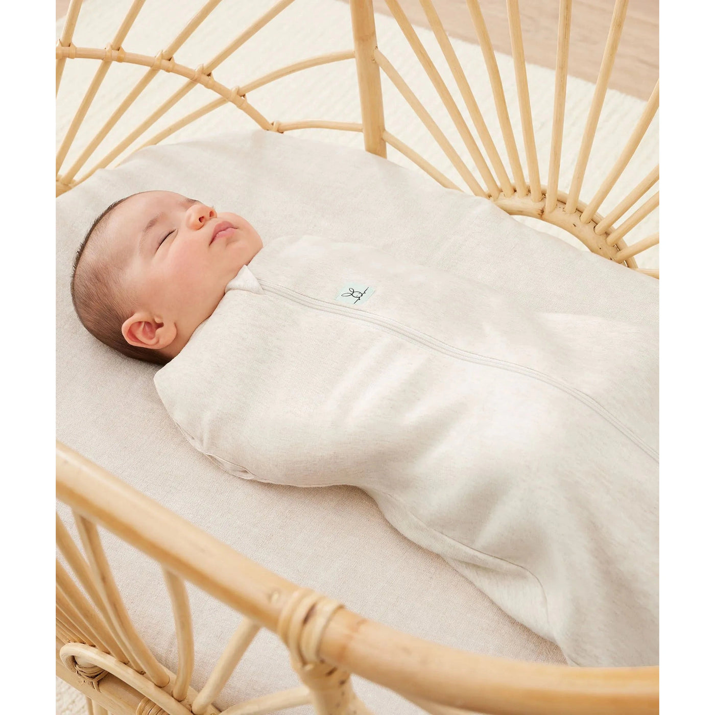 Cocoon Swaddle 1.0 Tog Oatmeal Marle