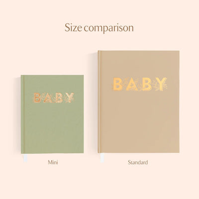 Mini Baby Journal Sage