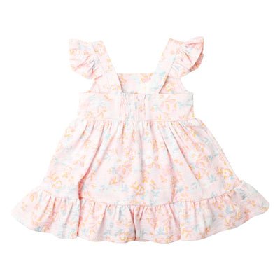 Fox & Finch Candy Blossom Print Tiered Dress