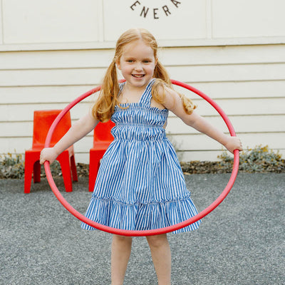 Fox & Finch Summer Vacay Blue Stripe Dress
