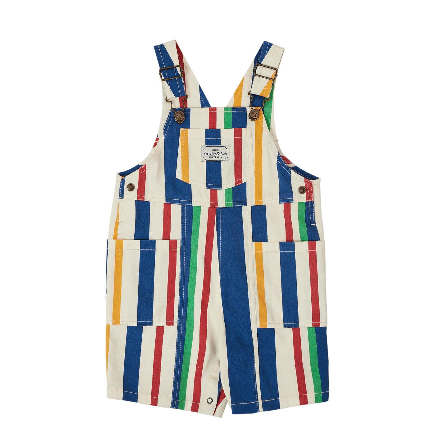 90's Burton Denim Overalls Bold Stripe