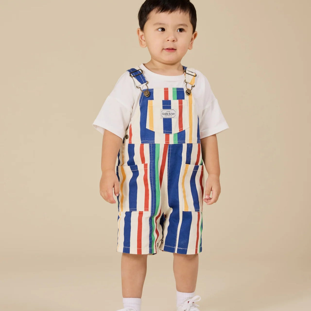 90's Burton Denim Overalls Bold Stripe