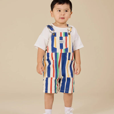 90's Burton Denim Overalls Bold Stripe