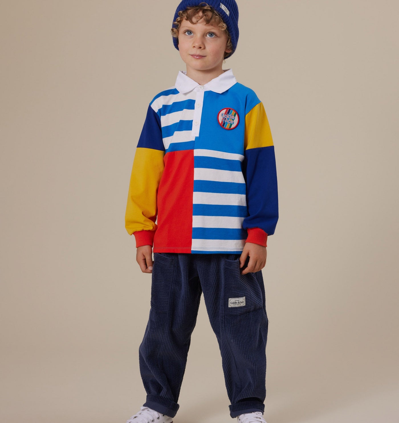 Boys Kit Corduroy Pocket Pant Navy