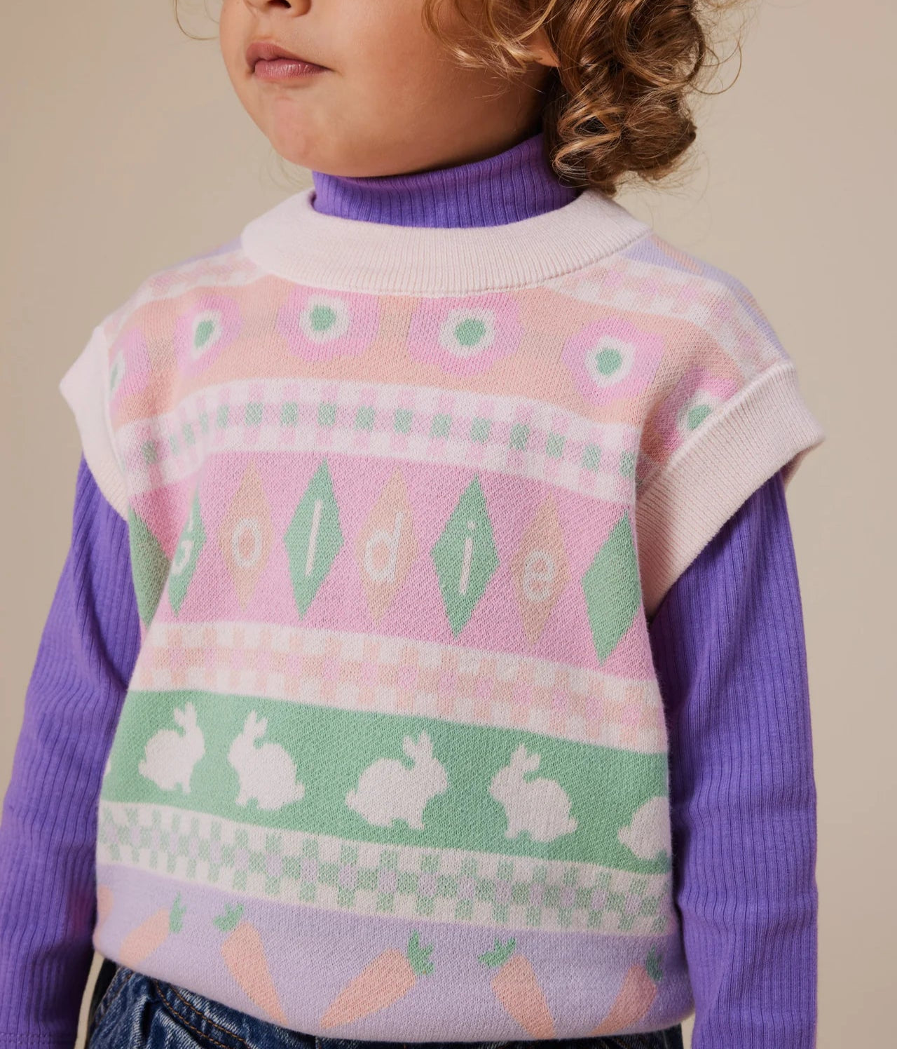 Girls Amy Knit Vest