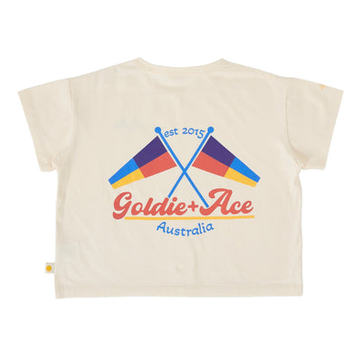 Boys Nautical Flag T-Shirt (Oversized)