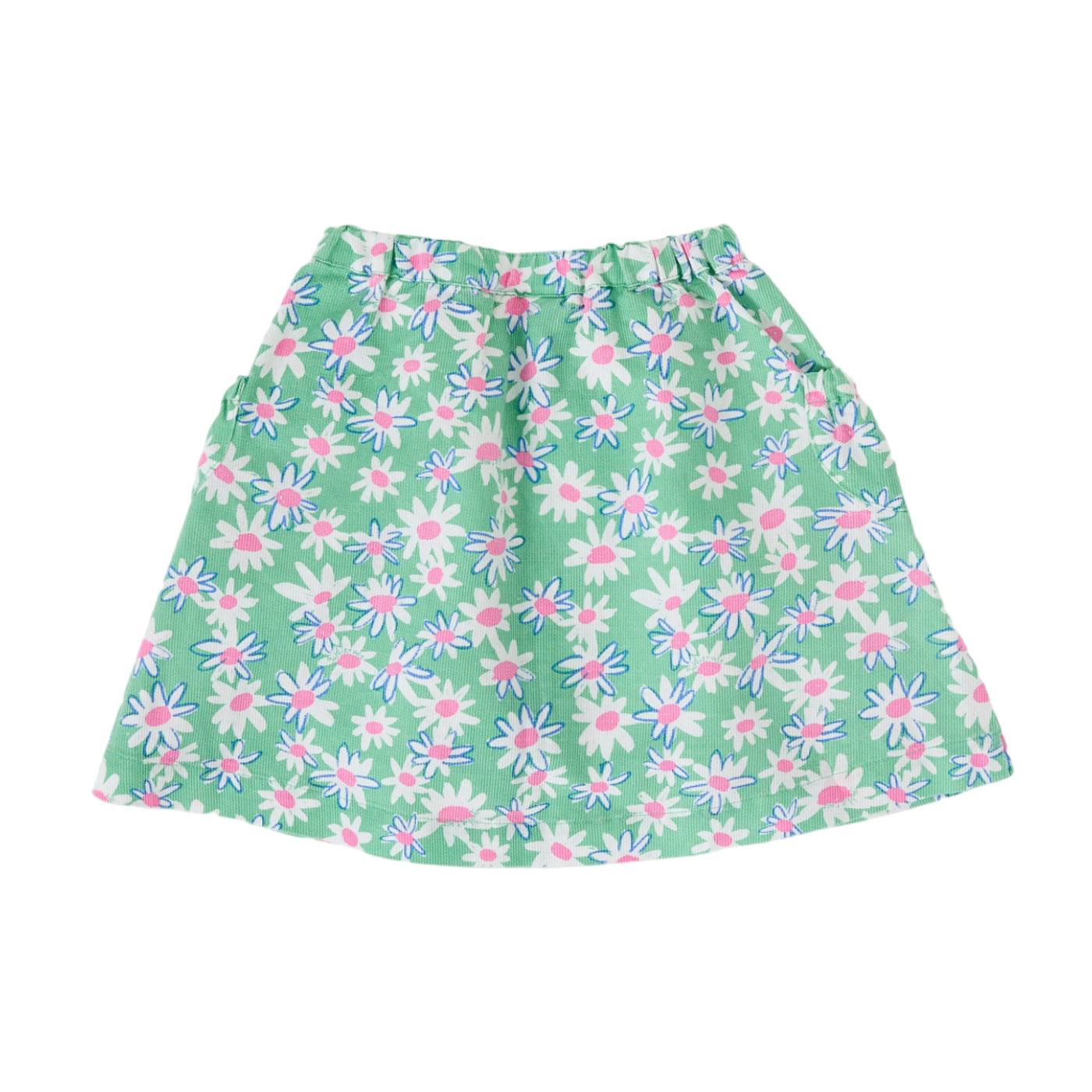Girls Presley Pocket Skirt Daisy Patch