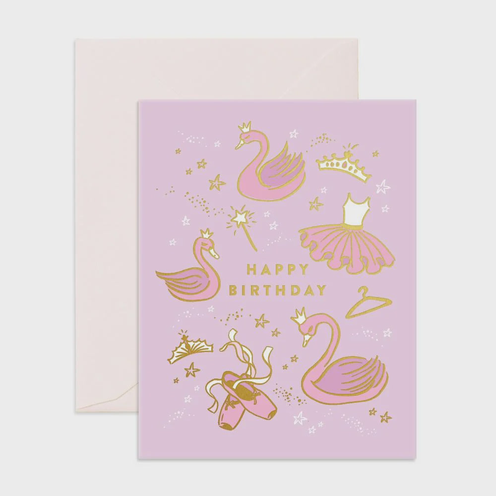 Happy Birthday Ballet Greeting Card