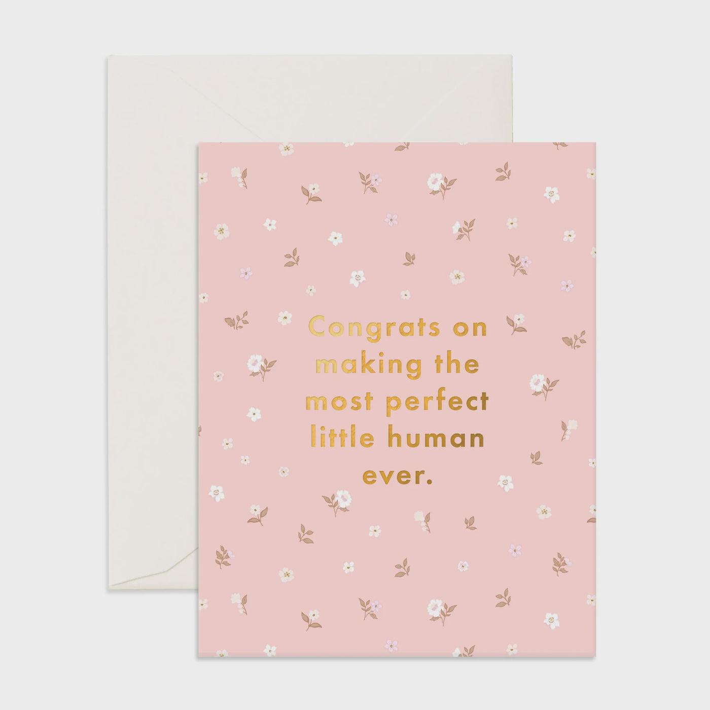 Perfect Human Dusty Roses Greeting Card