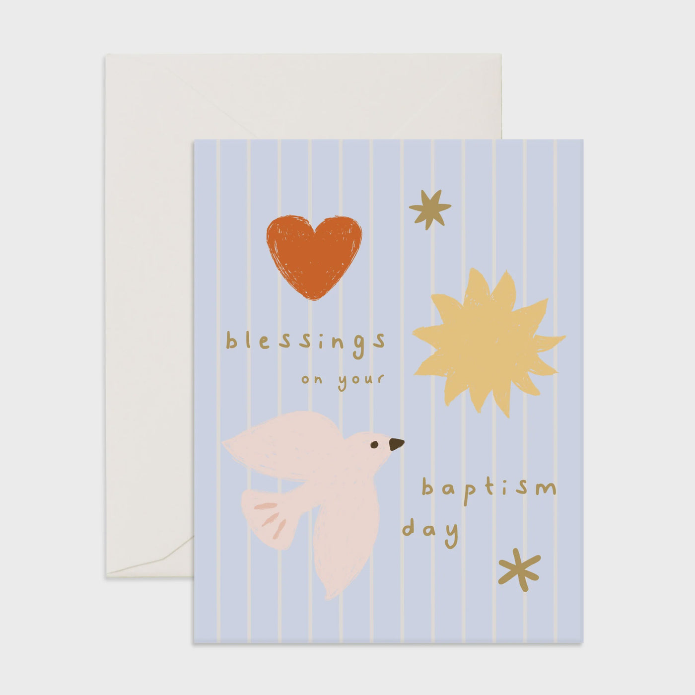 Blessings Baptism Greeting Card