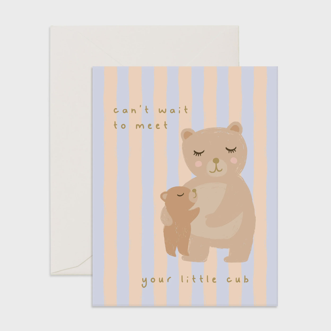 Meet Little One Cub Greeting Card