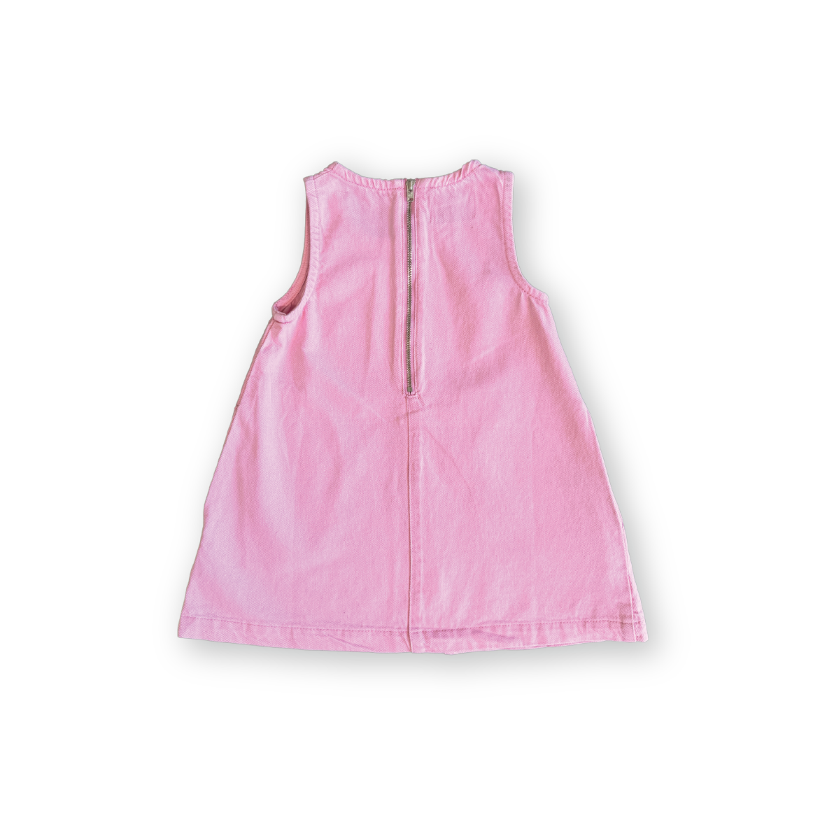 Organic Shift Denim Dress Candy