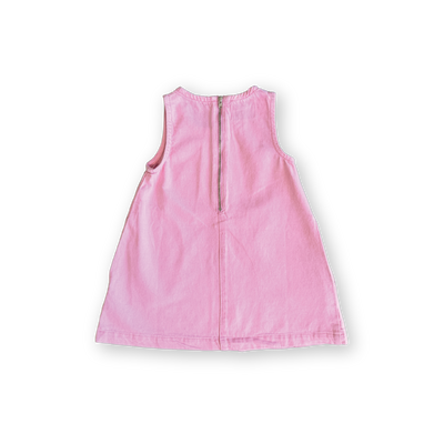 Organic Shift Denim Dress Candy