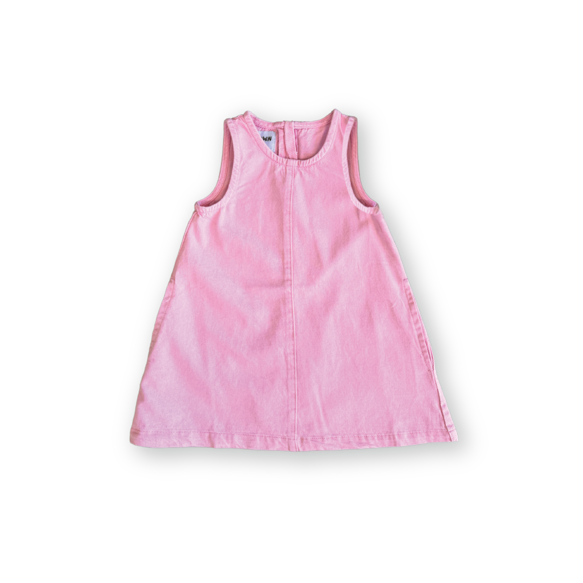 Organic Shift Denim Dress Candy