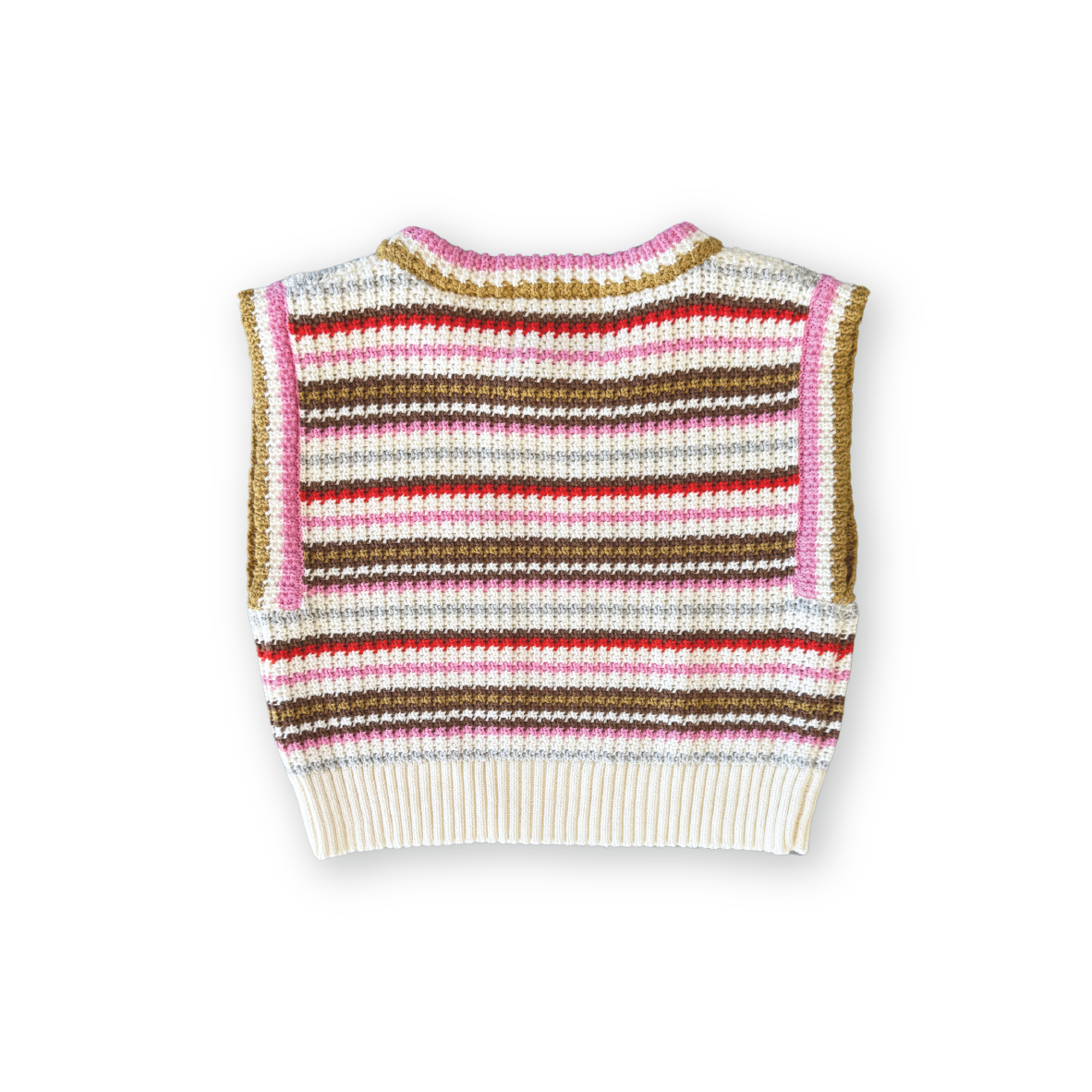 Organic Sunshine Stripe Knit Top