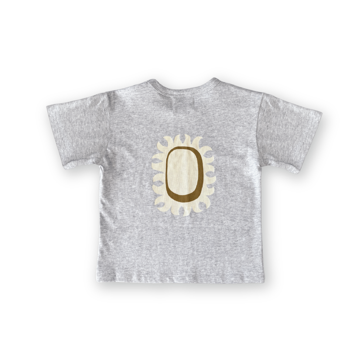Organic Sunshine Tee Grey Marle