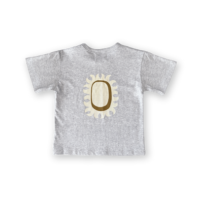 Organic Sunshine Tee Grey Marle