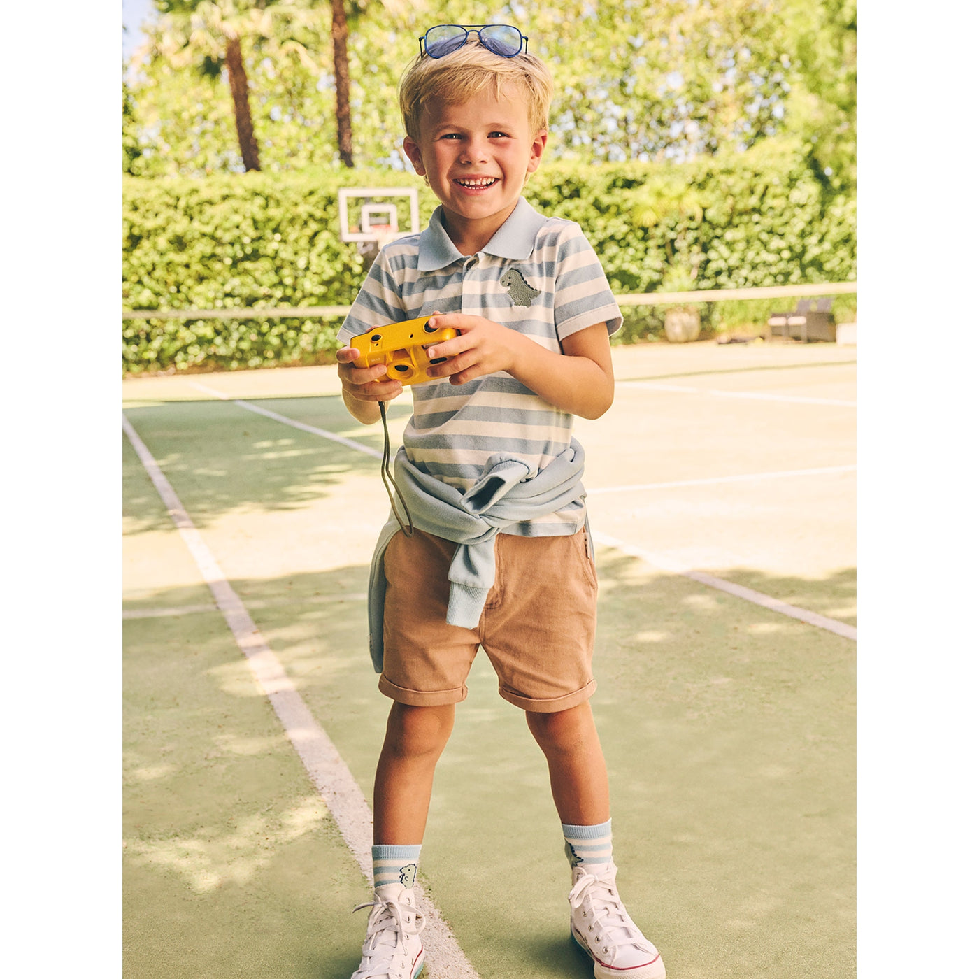 Boys Chino Short Tan