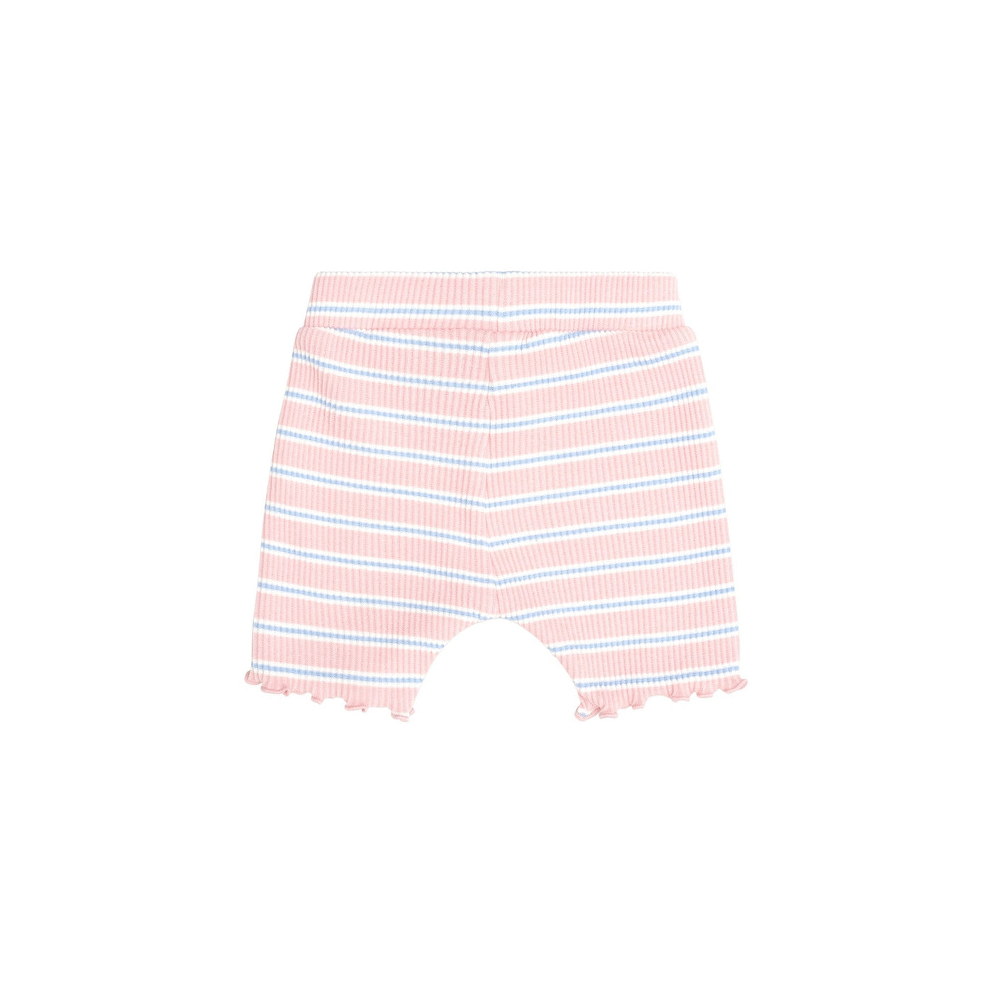 Girls Candy Stripe Rib Shorts