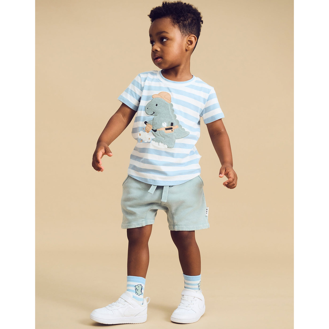 Boys Slouch Short Washed Jalapeno