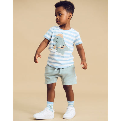 Boys Slouch Short Washed Jalapeno