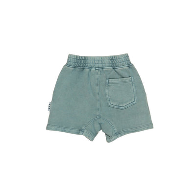 Boys Vintage Slate Slouch Shorts