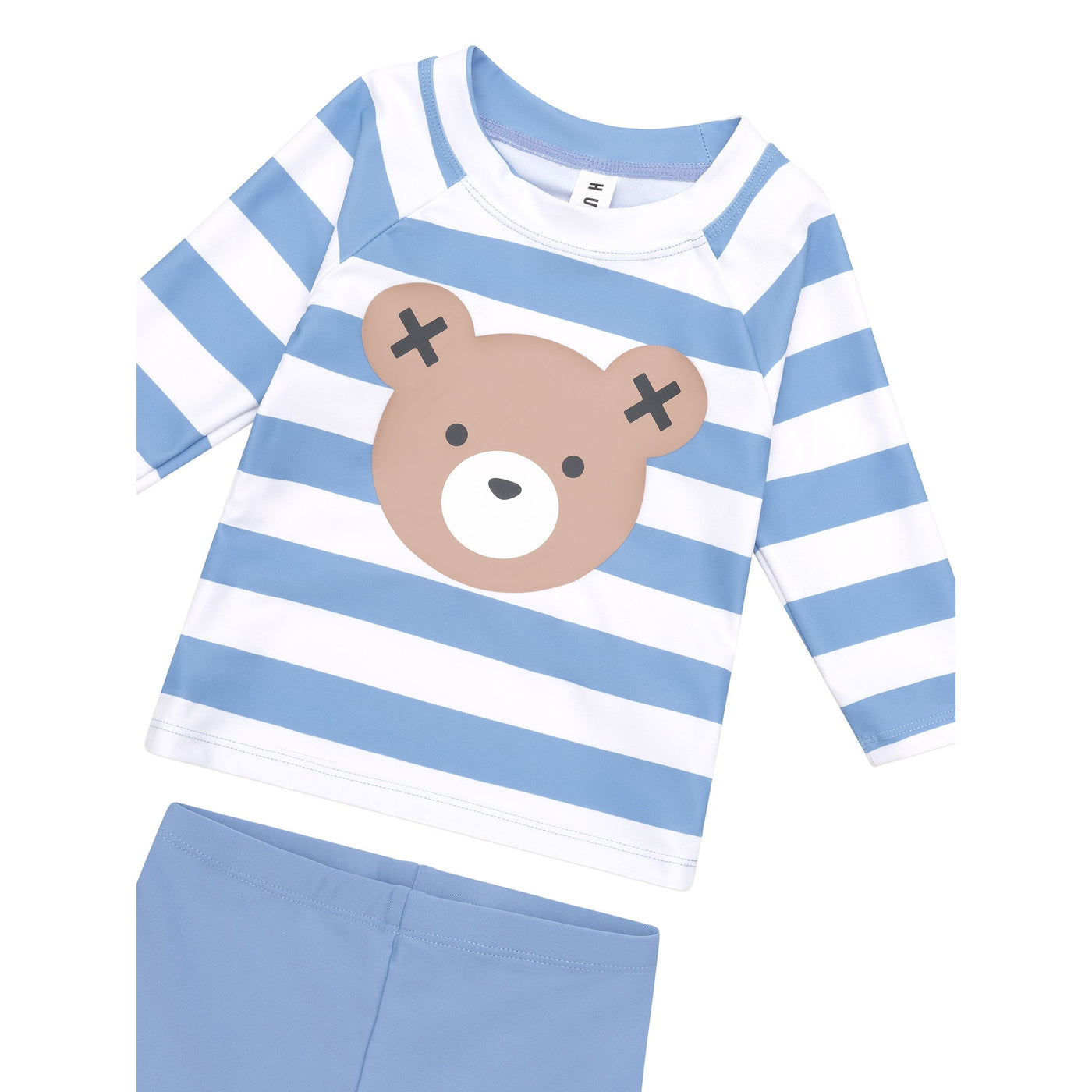 Boys Huxbear Stripe Swim Set