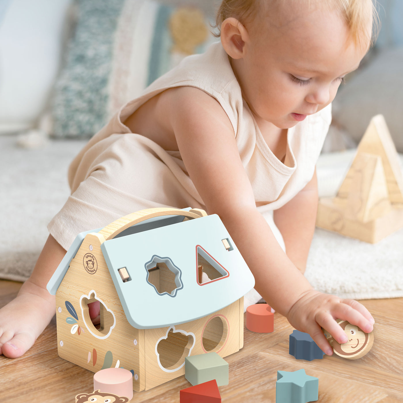House Shape Sorter 8 Blocks