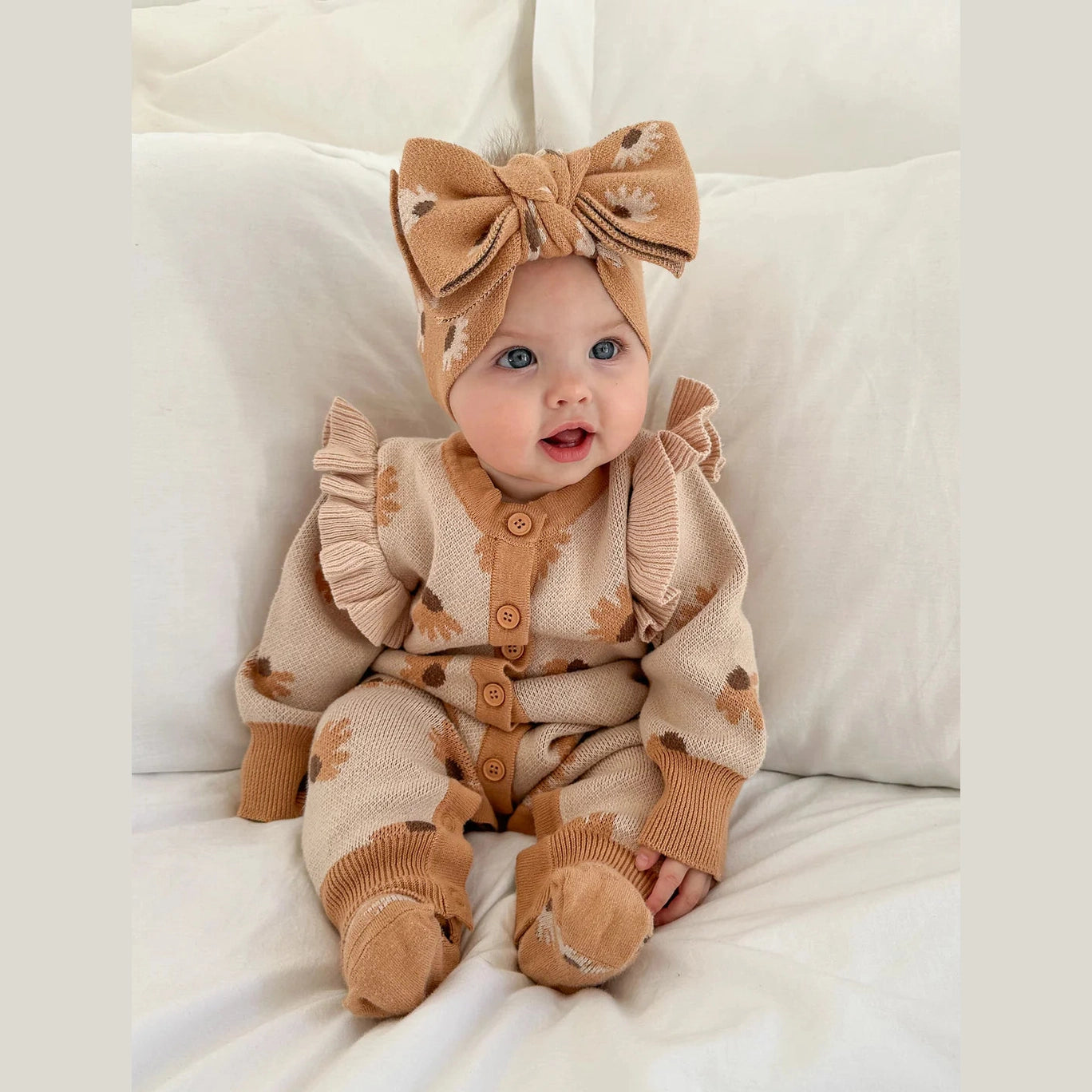 Classic Knit Romper Hazel