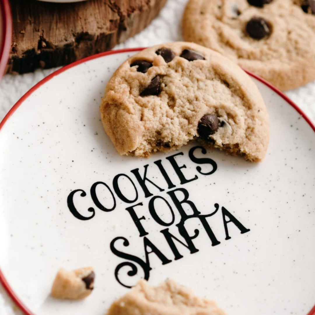 Cookies For Santa Plate