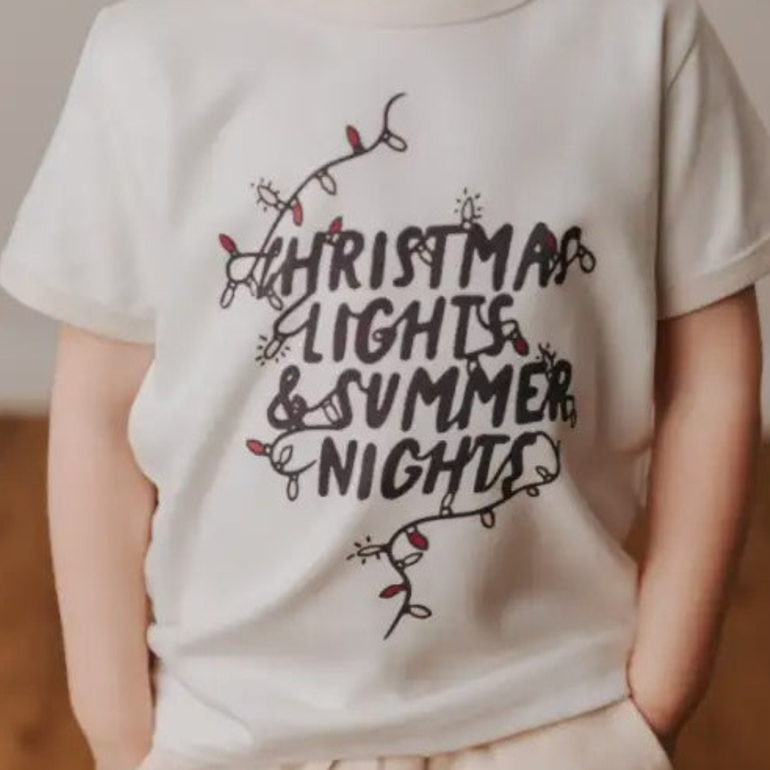 Christmas Lights & Summer Nights Bodysuit/Tee
