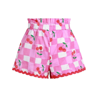 Girls Gingham Mary Woven Set