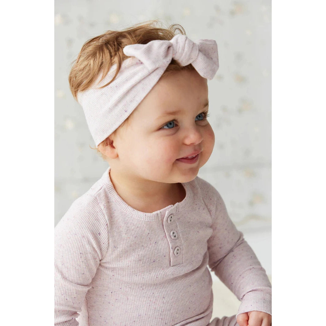 Jamie Kay Fine Rib Lilan Headband Tulip Fleck