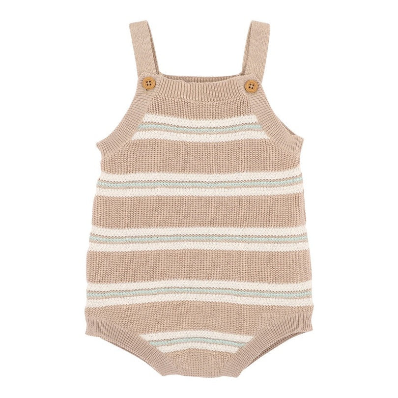 Fox & Finch Wildlings Stripe Knit Romper