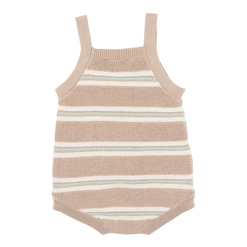 Fox & Finch Wildlings Stripe Knit Romper