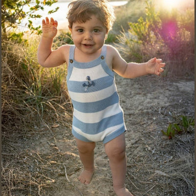 Bebe Axel Stripe Knitted Bodysuit