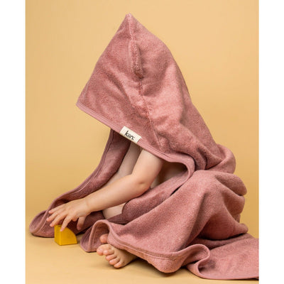 kiin Baby Hooded Towel Heather