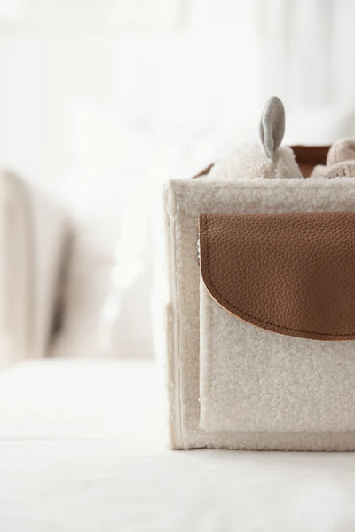 Nappy Caddy - Snow Tan - Large Side Pockets