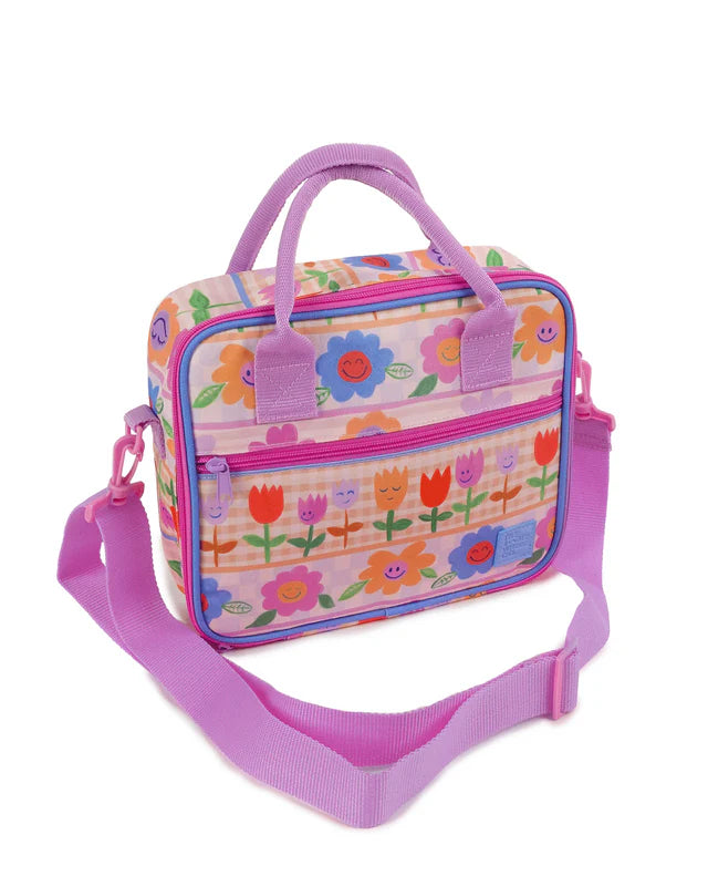 Mini Lunch Case - Flower Garden