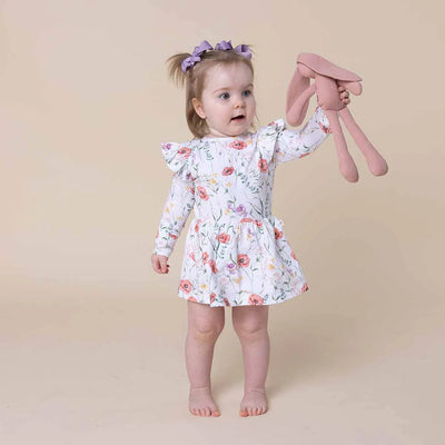 Baby Girls Long Sleeve Dress Meadow